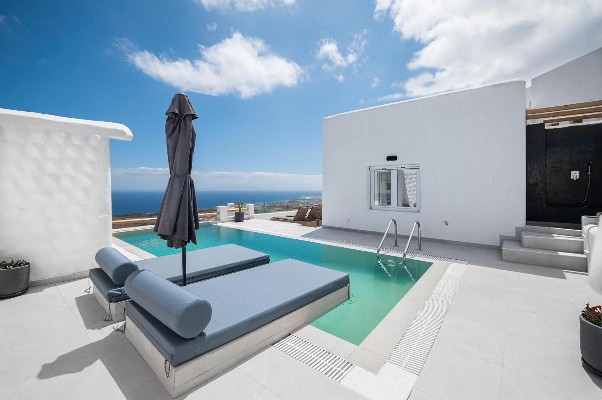 Dream Villa Santorini Vourvoúlos Exterior foto