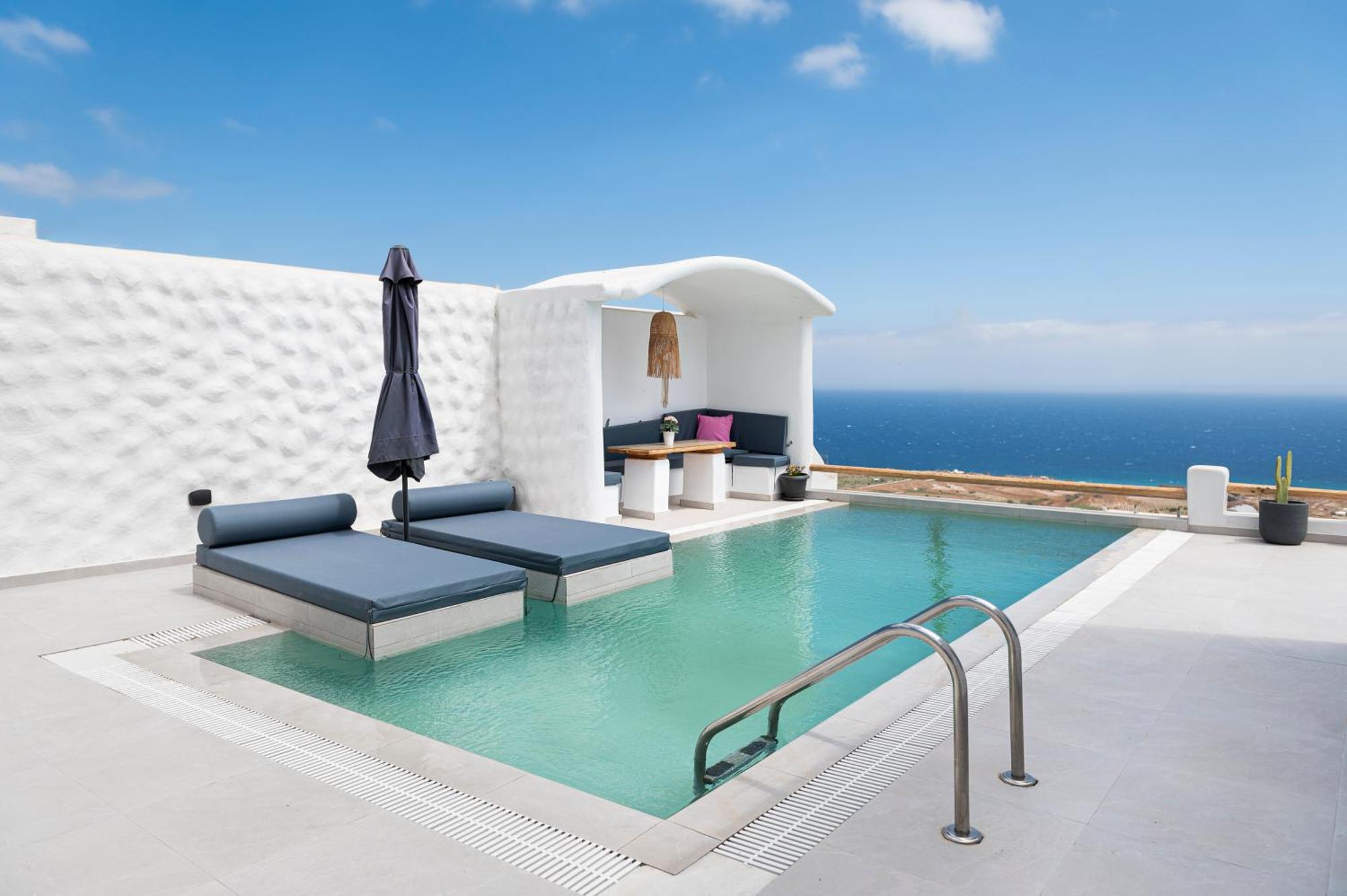 Dream Villa Santorini Vourvoúlos Exterior foto