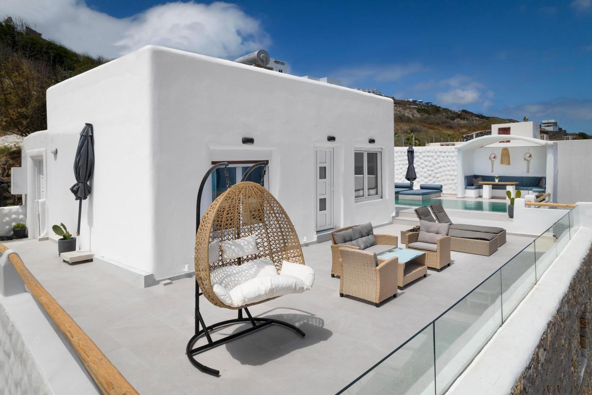 Dream Villa Santorini Vourvoúlos Exterior foto