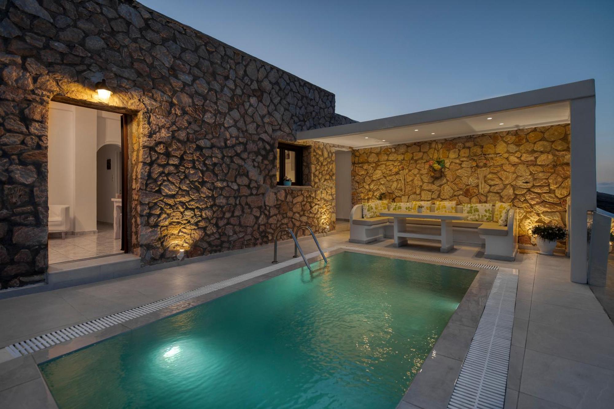 Dream Villa Santorini Vourvoúlos Exterior foto