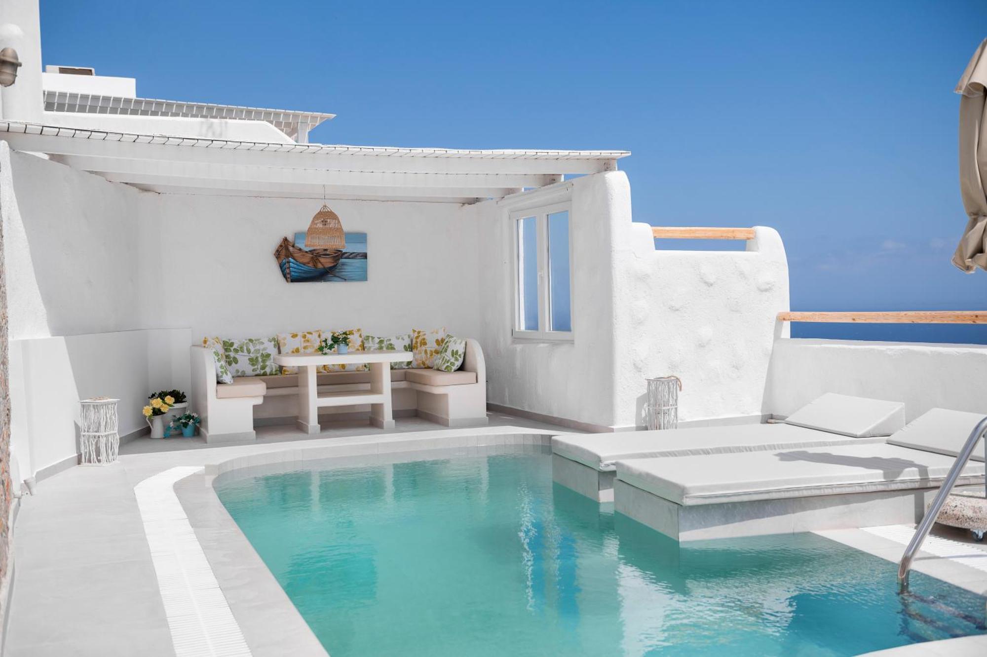 Dream Villa Santorini Vourvoúlos Exterior foto