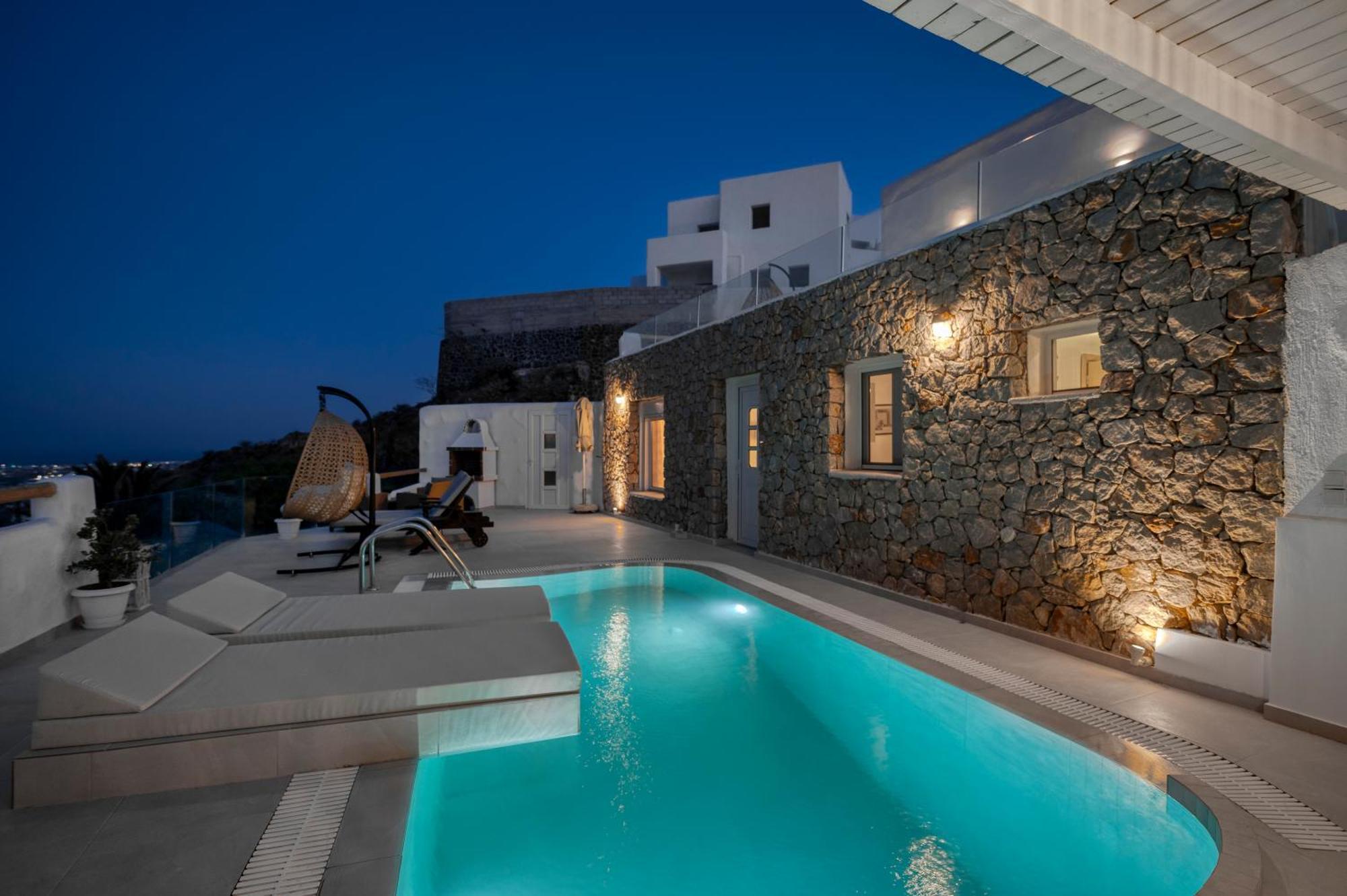 Dream Villa Santorini Vourvoúlos Exterior foto